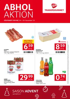 Vorschau der Angebote: Transgourmet Flugblatt gültig ab 24.11.2025