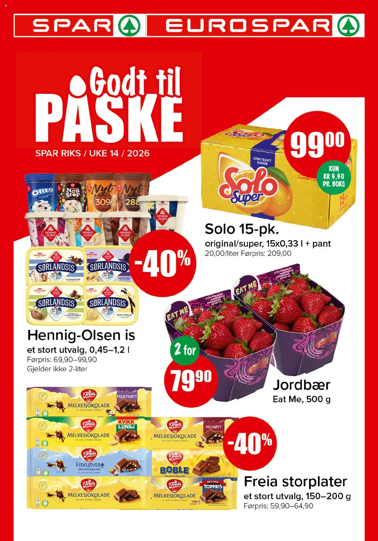 Forhåndsvis Spar kundeavis fra butikk Spar gyldig fra 30/03/2026