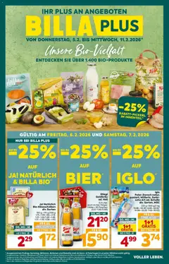 Vorschau der Angebote: Billa Plus Salzburg gültig ab 05.02.2026