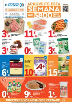 Pré-visualização do folheto da loja E.Leclerc válida a partir de 12/02/2026