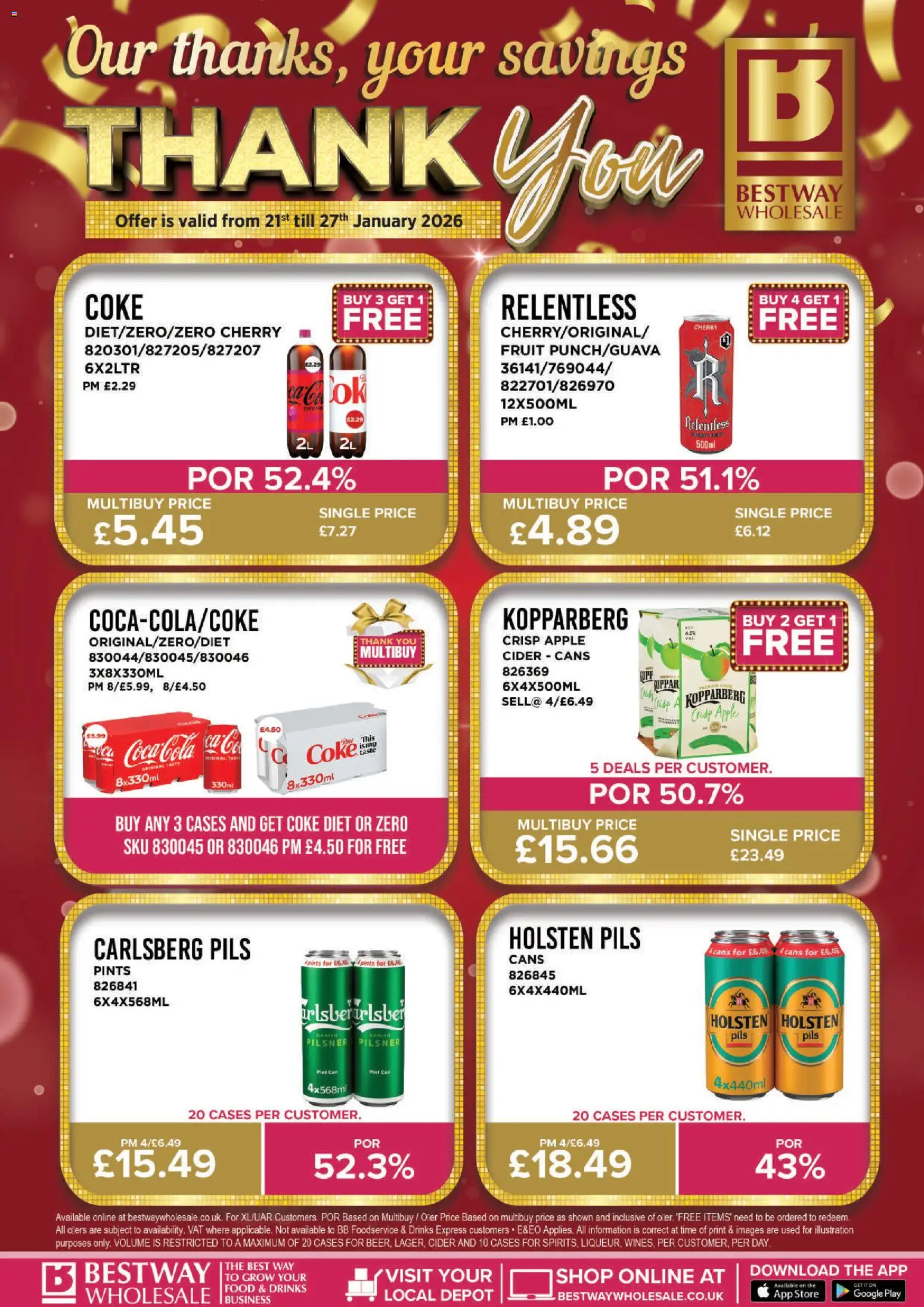 Preview of Bestway Offers valid from 21/01/2026