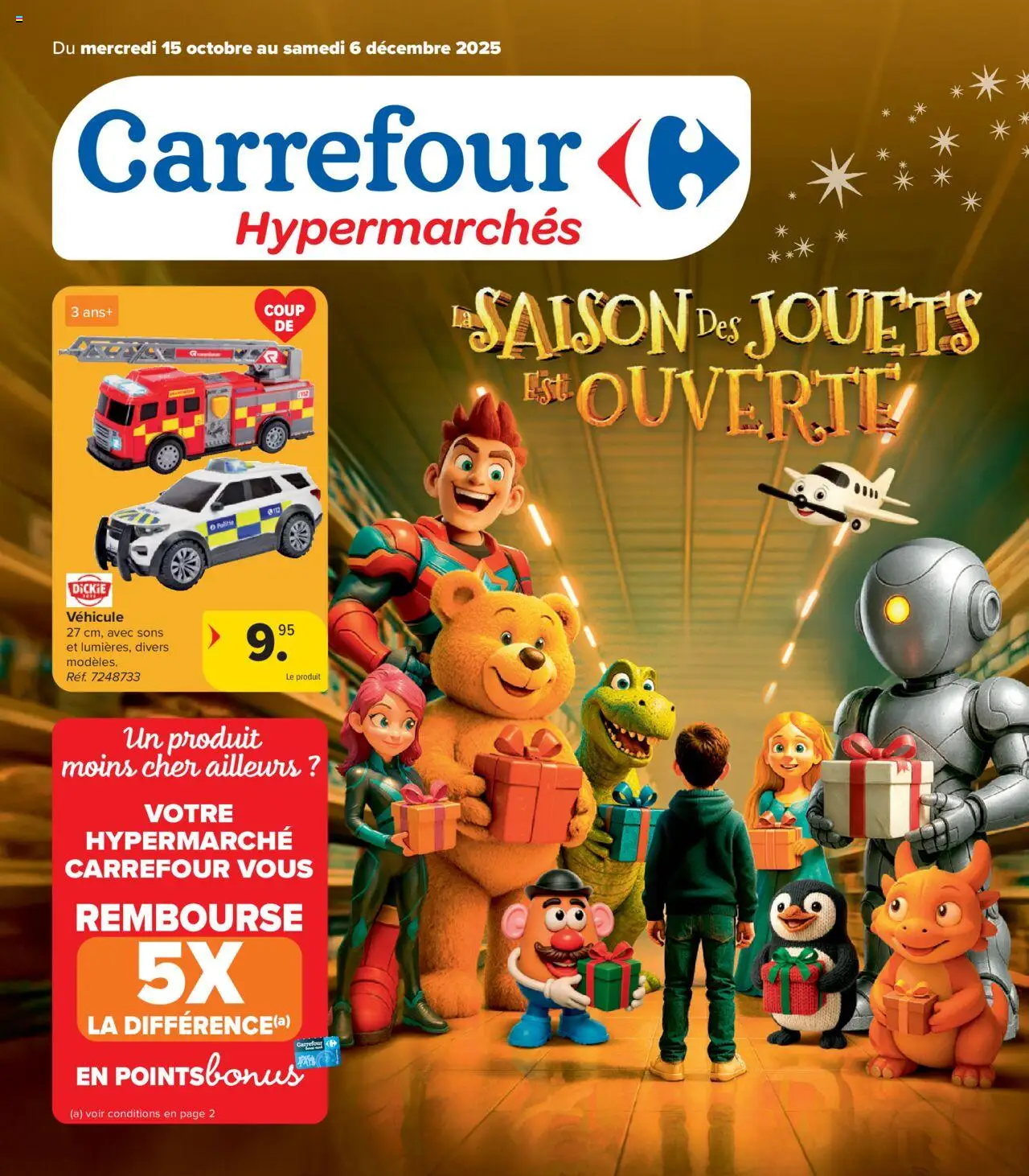 Carrefour shop Hypermarchés Catalogue Jouets geldig vanaf 15/10/2025 - Paginanummer 1