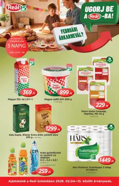 Reál - Akciós újság Reál megtekintése, amely érvényes 2026.02.04.-től
