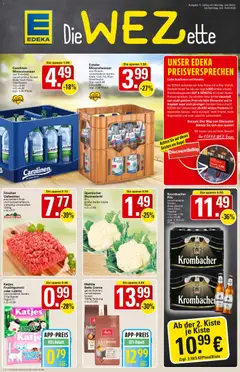 Vorschau von dem Prospekt des Geschäftes WEZ, gültig ab dem 09.03.2026