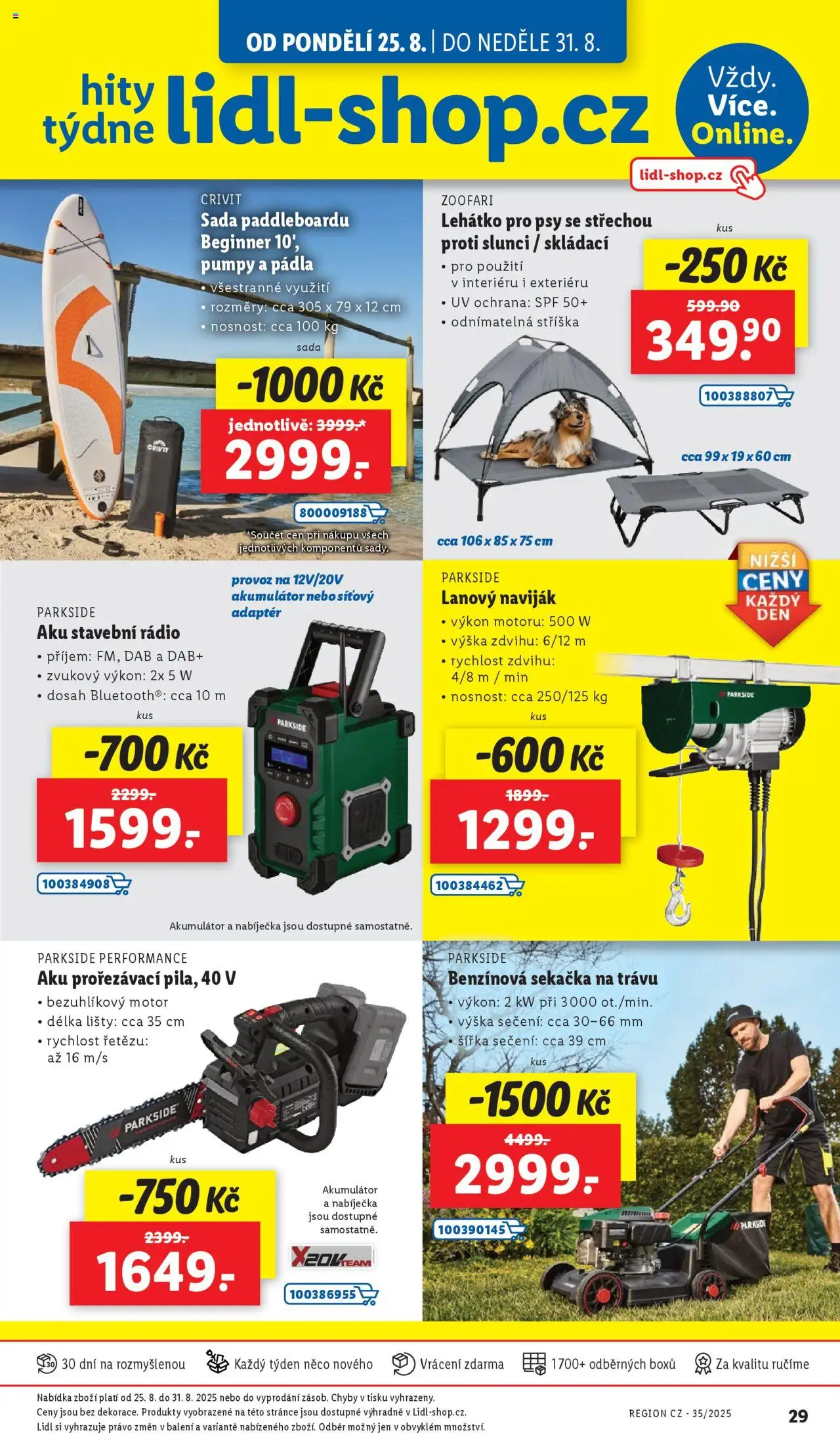  LIDL leták příští týden od 25.08.2025 >> Lidl Akce