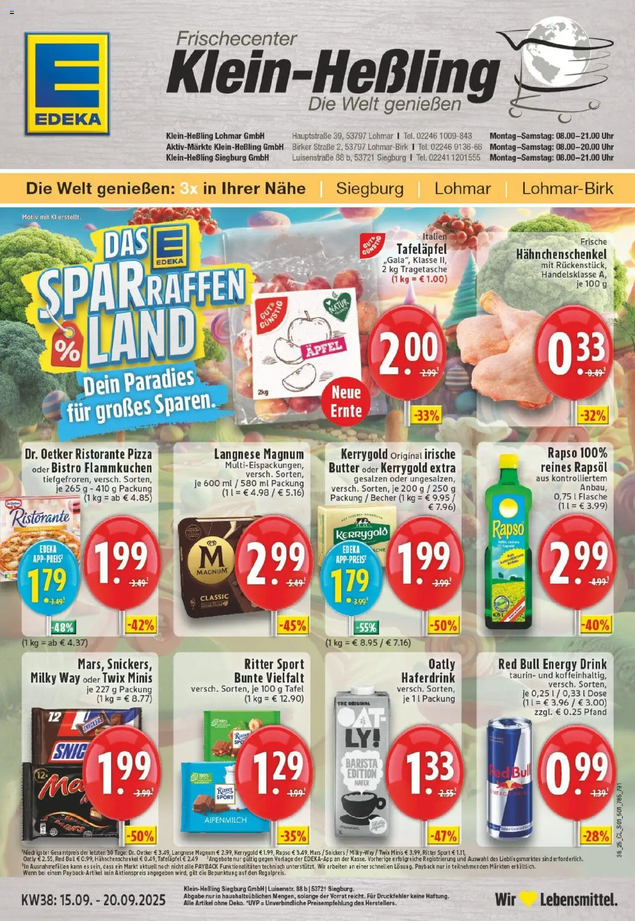EDEKA Prospekt ab 14.09.2025 - Prospekt Siegburg Online