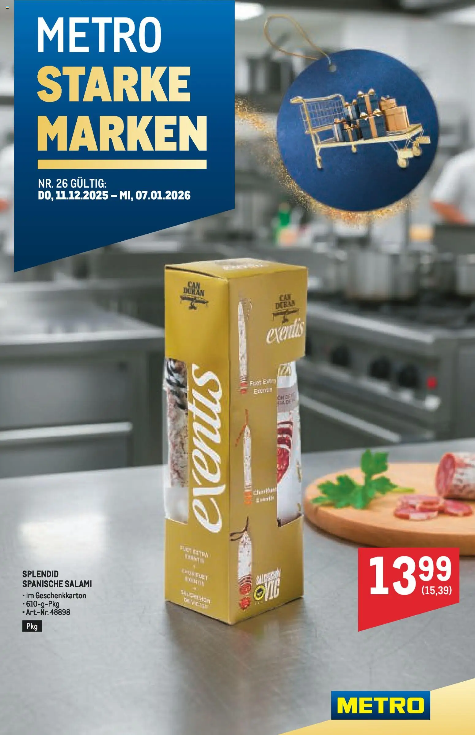 Vorschau der Angebote: Metro Starke Marken gültig ab 11.12.2025 - Salami