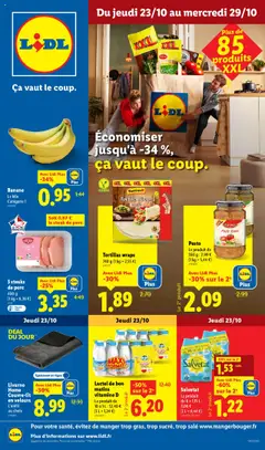 Prévisualisation de Catalogue de la semaine 43 du magasin LIDL formulaire valide 23/10/2025