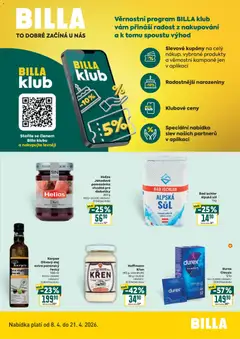 Náhled nabídky: Billa Billa leták - Bonus club platný od 08.04.2026