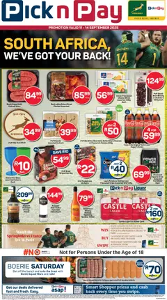 Preview of Pick n Pay flyer valid from 11/09/2025