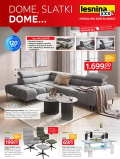 Pregled letka Dome, slatki dome... trgovine Lesnina vrijedi od 01.12.2025