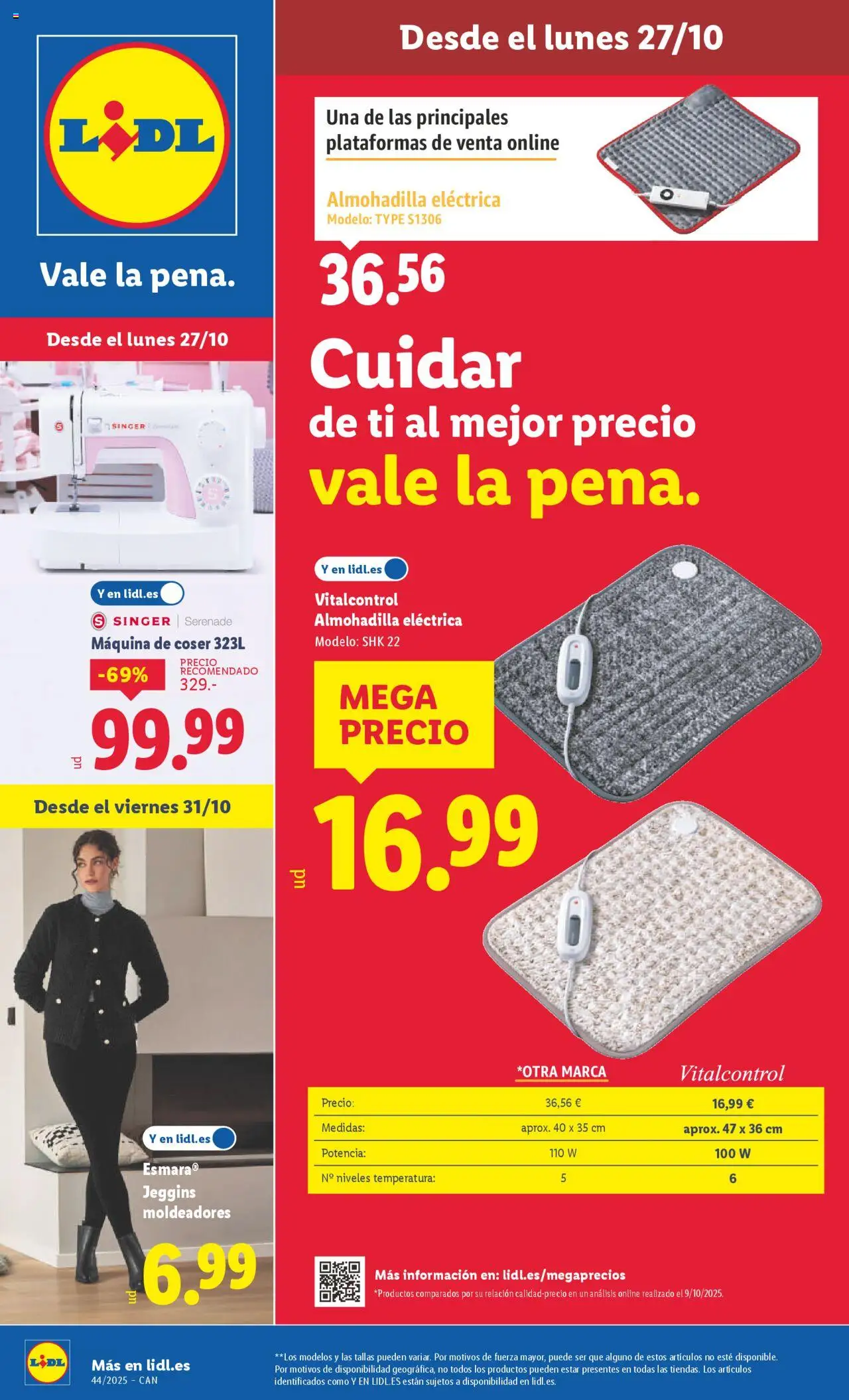 LIDL Canarias del 27/10/2025 >> catálogo esta semana