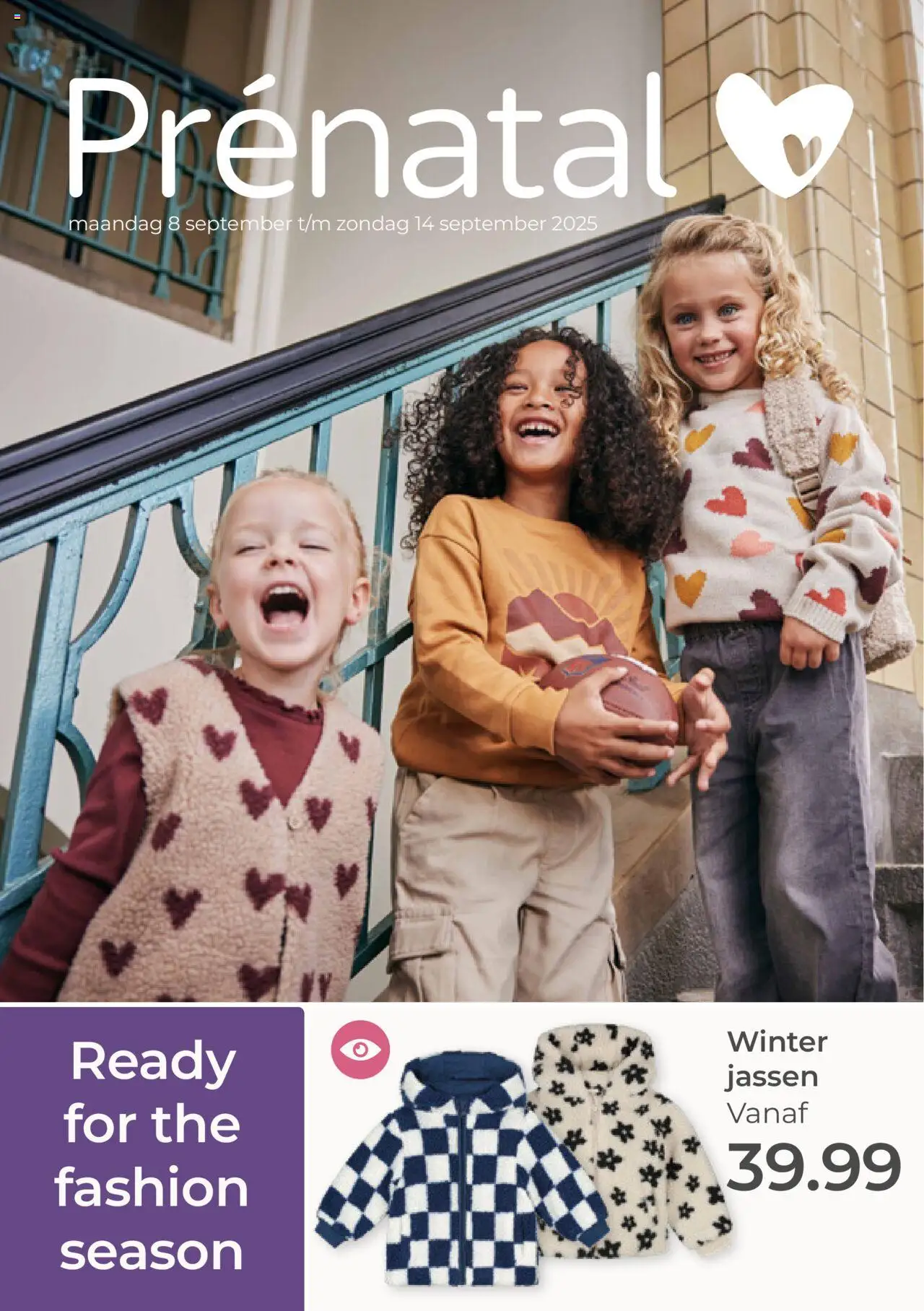 Prénatal shop Fashion folder geldig vanaf 08-09-2025 - Paginanummer 1