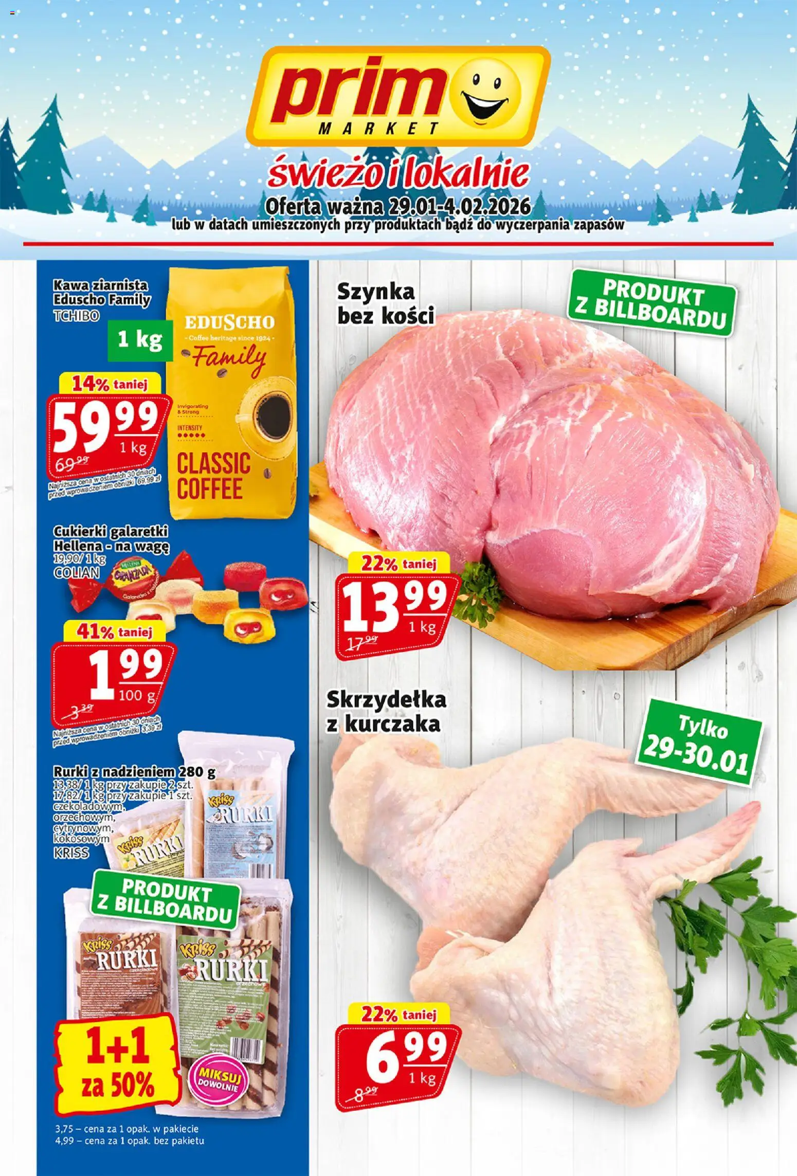 Pogląd gazetki "Gazetka" ze sklepu Prim Market ważnej od 29.01.2026