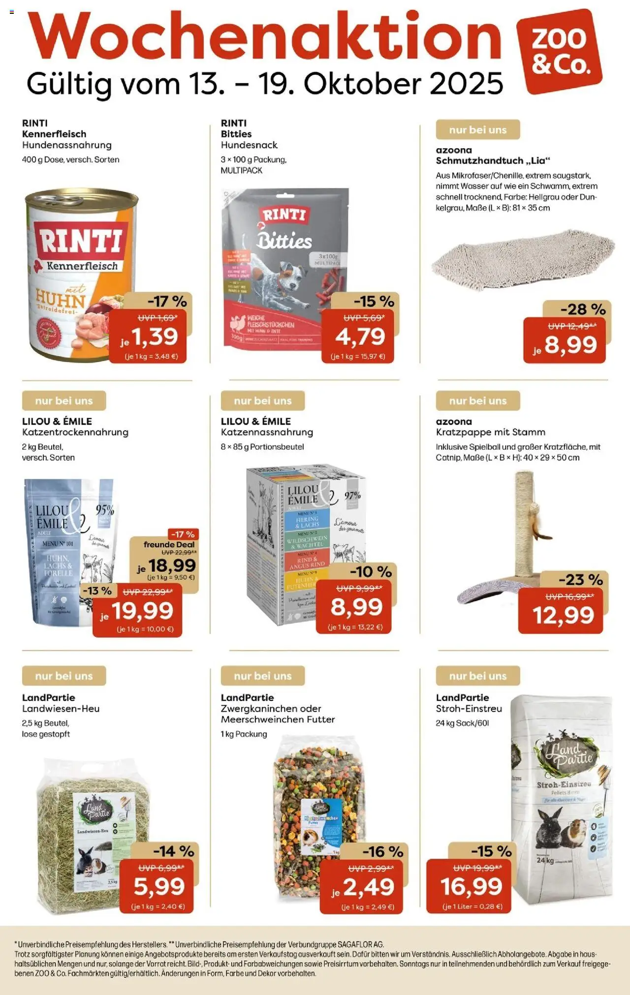Zoo & co Prospekt (vom 13.10.2025 - 19.10.2025)