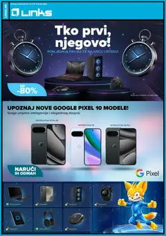 Pregled letka Katalog trgovine Links vrijedi od 05.01.2026