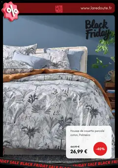 Prévisualisation de Black Friday du magasin La Redoute formulaire valide 12/11/2025