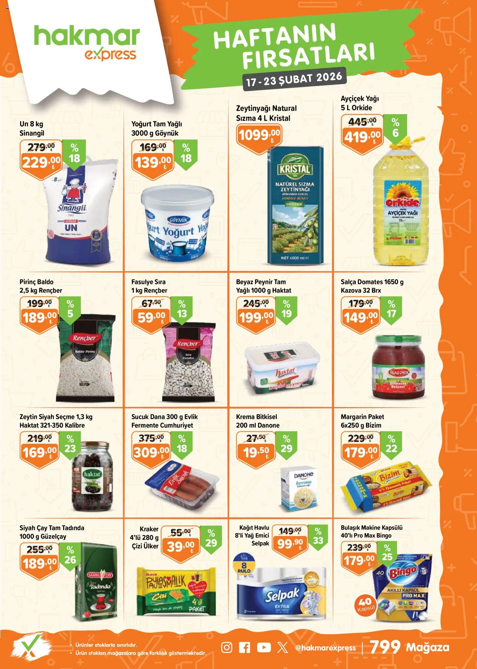 Hakmar Express Katalog 17.02.2026 - Broşürünün önizlemesi