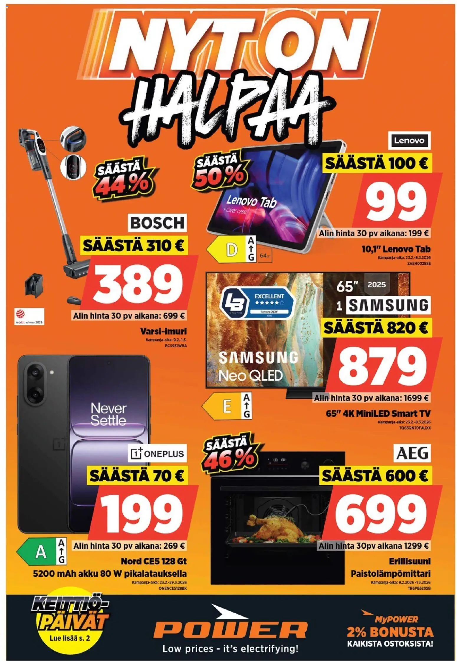 Kaupan Power Tarjoukset esikatselu, voimassa 23/03/2026