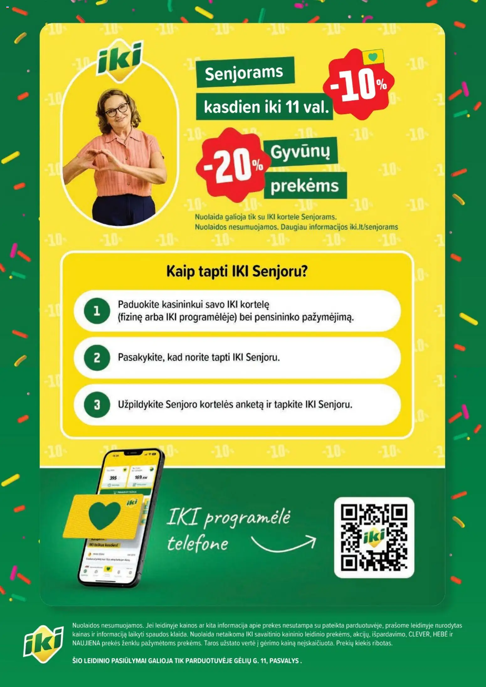 IKI parduotuvės leidinio Specialūs pasiūlymai IKI Pasvalys parduotuvės klientams galiojančio nuo 2025.11.19 peržiūra