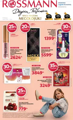 Rossmann - Akciós újság Rossmann megtekintése, amely érvényes 2025.12.01.-től