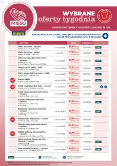 Pogląd gazetki "Wybrane oferty tygodnia" ze sklepu Makro ważnej od 15.12.2025