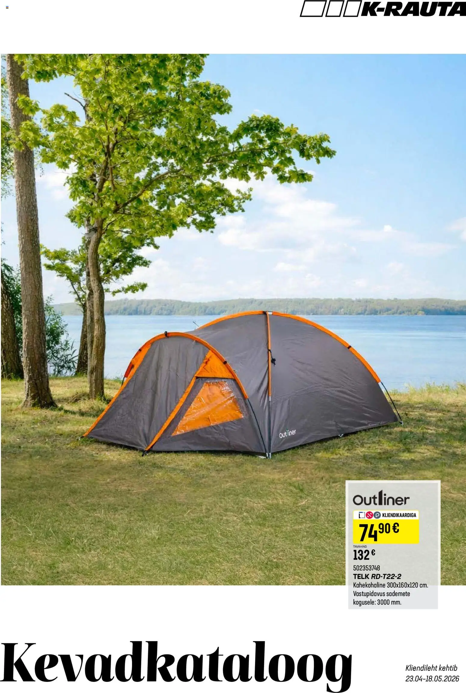 K-Rauta kliendilehe eelvaade alates 23.04.2026