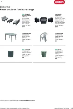 Preview of B&Q Outdoor living valid from 14/03/2025 | Page: 85