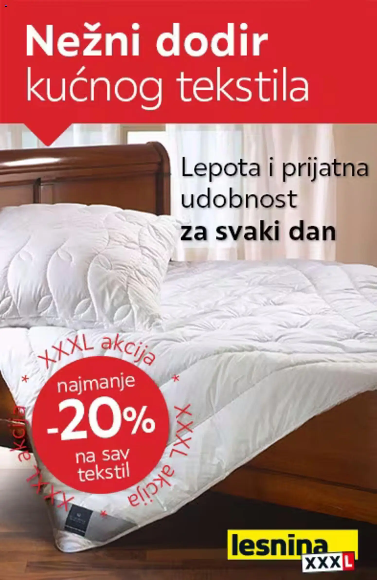 Pregled Lesnina XXXL kataloga - važi od 02.02.2026