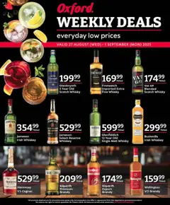 Preview of Oxford Freshmarket flyer valid from 27/08/2025