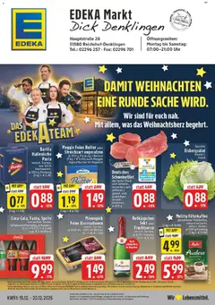 Vorschau von dem Prospekt des Geschäftes Edeka, gültig ab dem 15.12.2025
