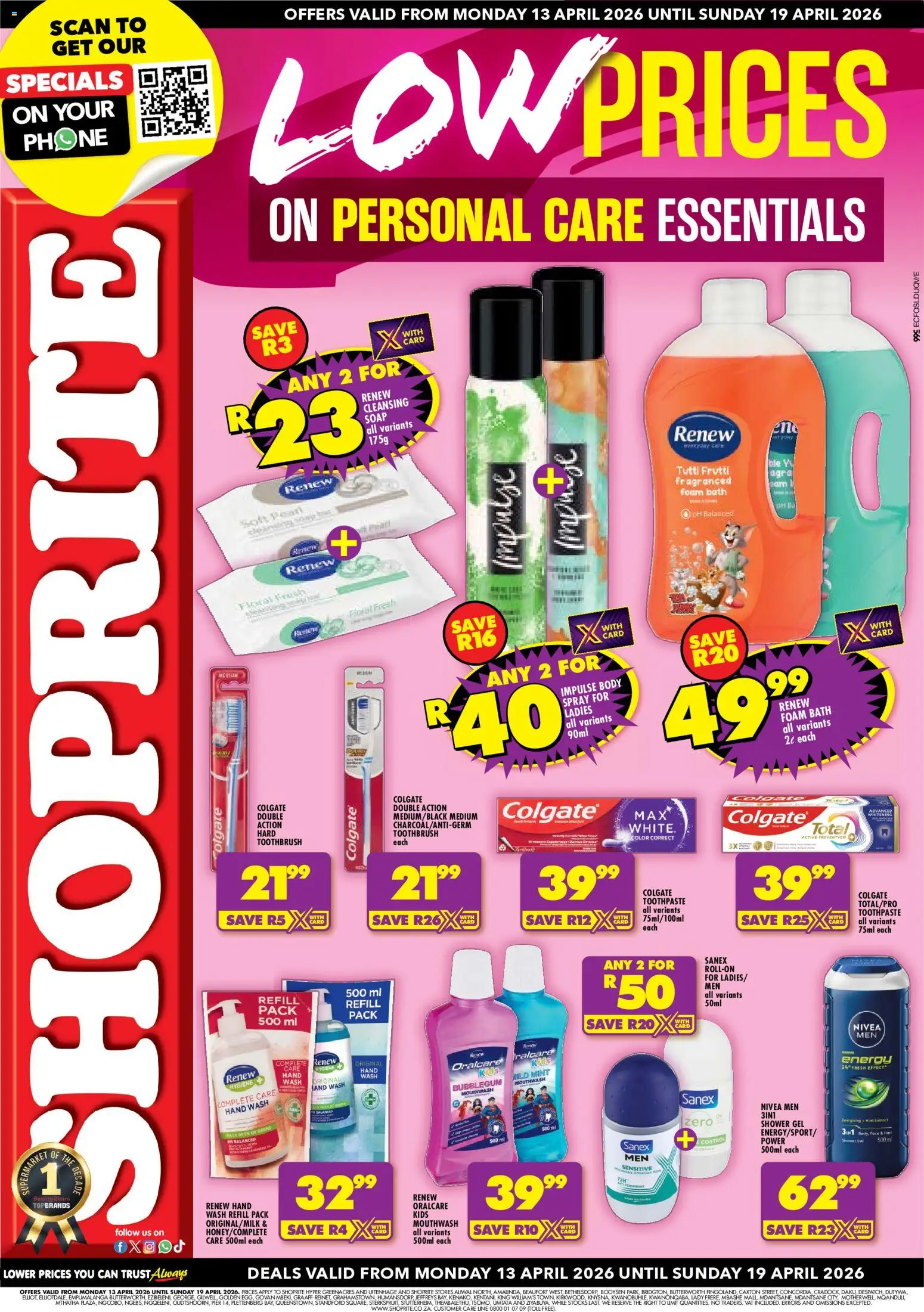 Preview of Shoprite flyer valid from 13/04/2026