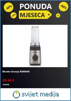 Pregled letka Katalog trgovine Svijet medija vrijedi od 03.10.2025 | Stranica: 2