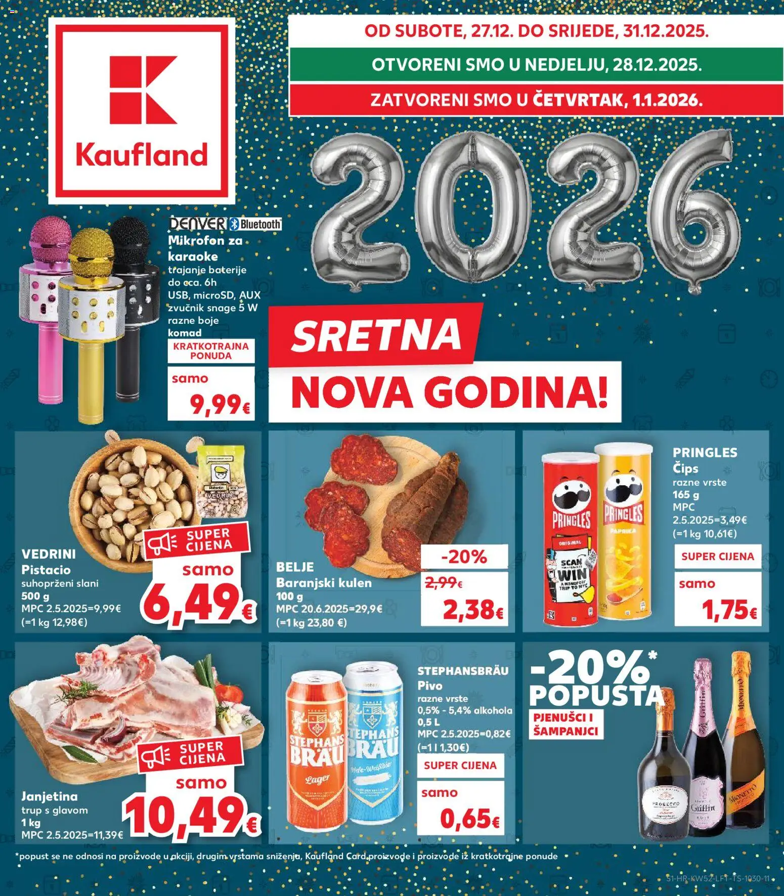 Pregled letka Rijeka Zamet trgovine Kaufland vrijedi od 27.12.2025