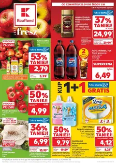Pogląd gazetki "Nowa gazetka" ze sklepu Kaufland ważnej od 25.09.2025