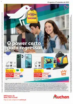 Pré-visualização do folheto da loja Auchan válida a partir de 21/08/2025