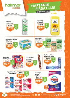 Hakmar Express Katalog 21.10.2025 - Broşürünün önizlemesi