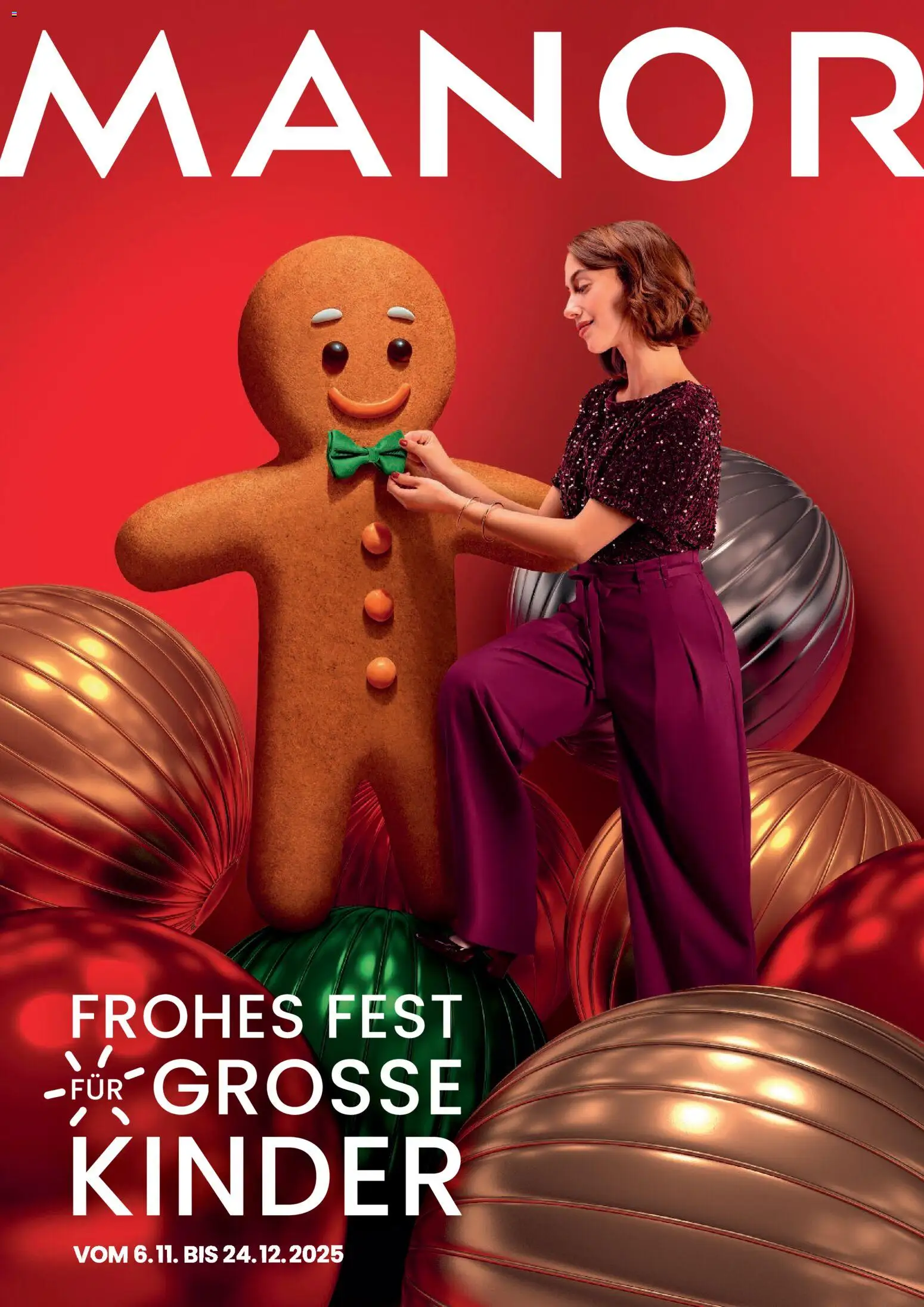 Vorschau des Merkblatts Aktionen Frohes Fest für Grosse Kinder vom Shop Manor gültig von 06.11.2025 bis 24.12.2025