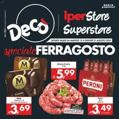 Anteprima dell'opuscolo Volantino iperStore, Superstore - Sicilia dal negozio Decò valido da 12/08/2025