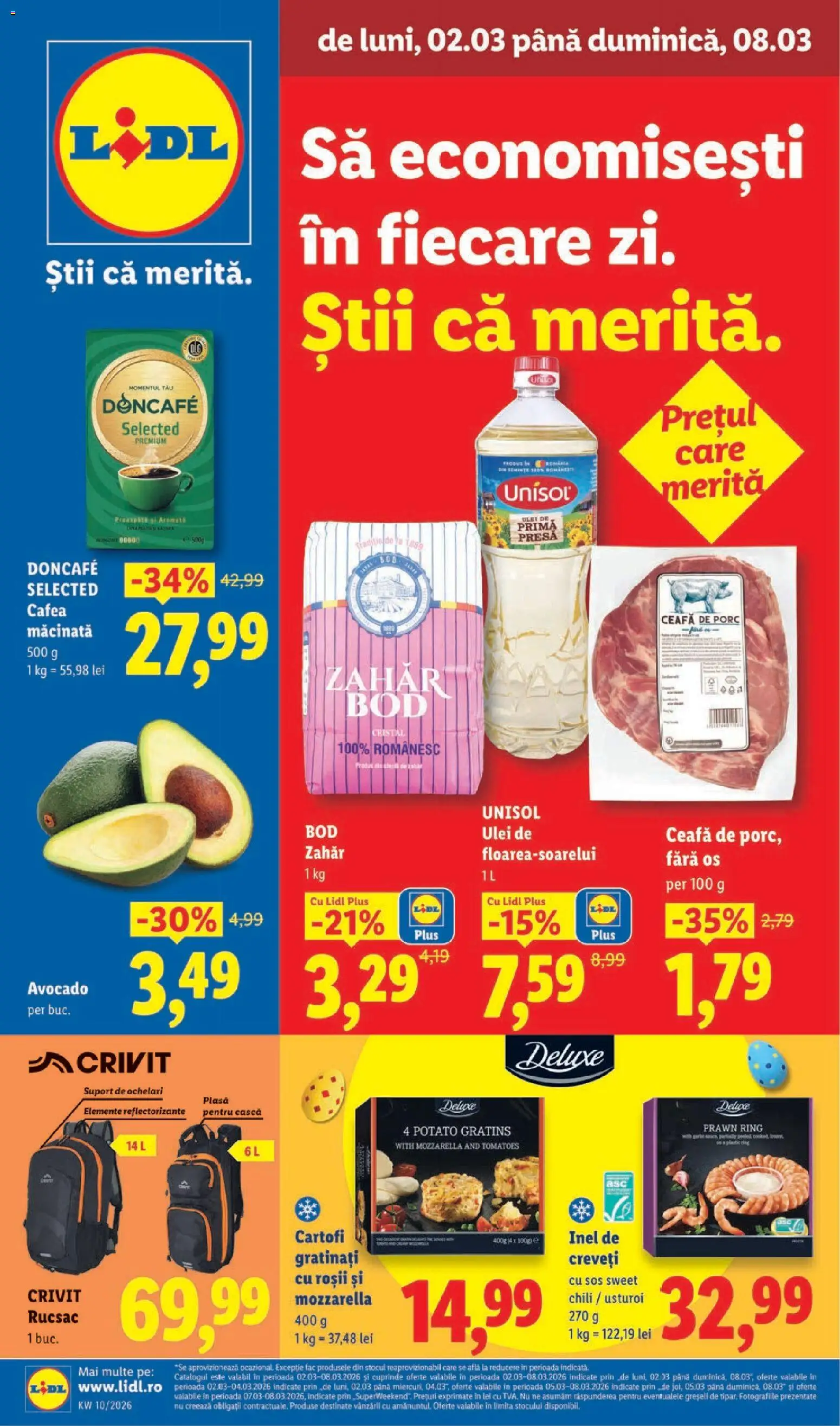 Previzualizarea de cataloage: Lidl Catalog nou valabil de la 02.03.2026