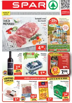 Pregled letka Katalog trgovine Spar vrijedi od 06.08.2025