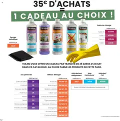 Prévisualisation de Catalogue du magasin Texam formulaire valide 01/02/2025 | Page: 12