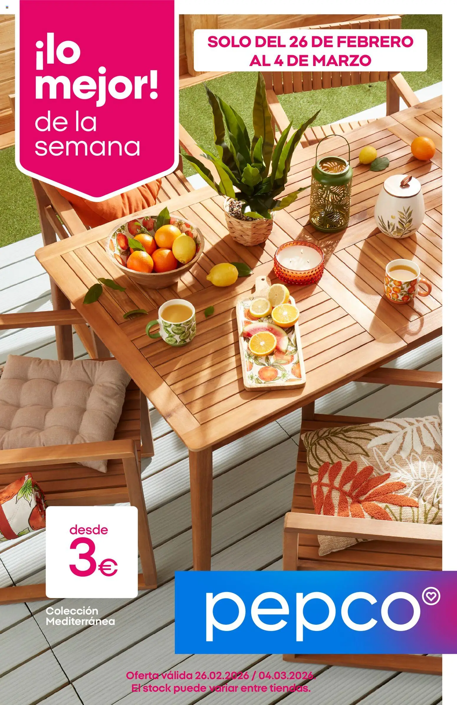 Vista previa del folleto de la tienda Pepco válido desde el 26/02/2026 