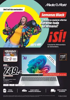 Vista previa del folleto de la tienda Media Markt válido desde el 03/11/2025 