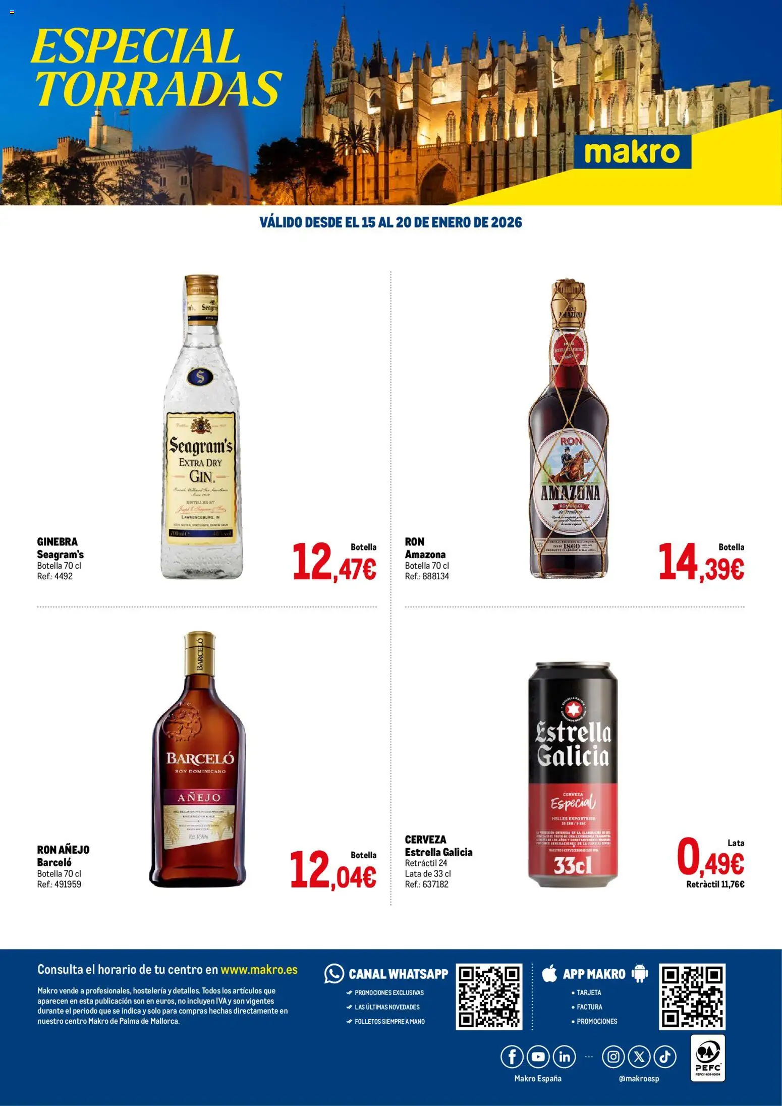 Vista previa del folleto de la tienda Makro válido desde el 15/01/2026 