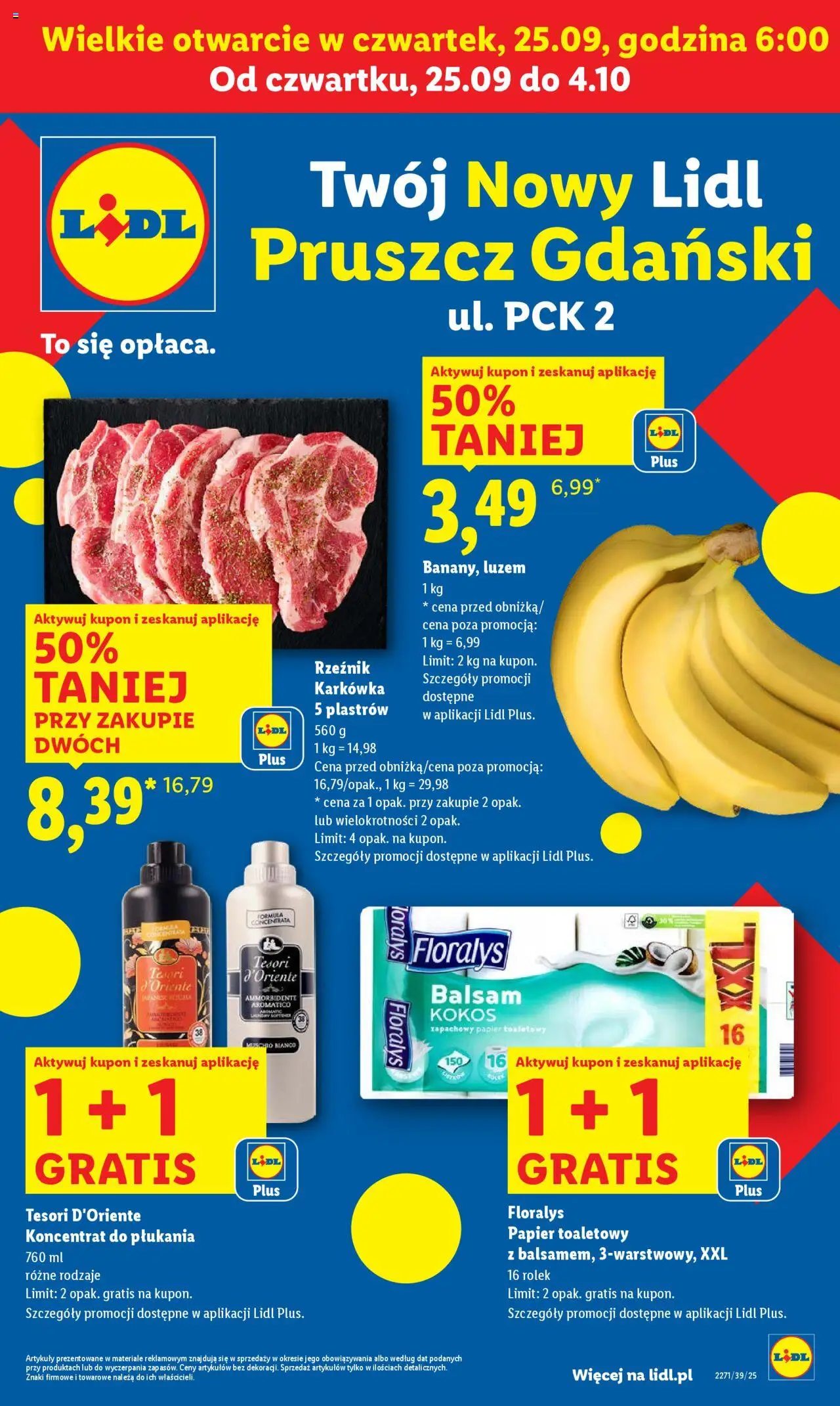 LIDL gazetka 25.09.2025 - 04.10.2025 - Najnowsza od czwartku - Numer strony 1
