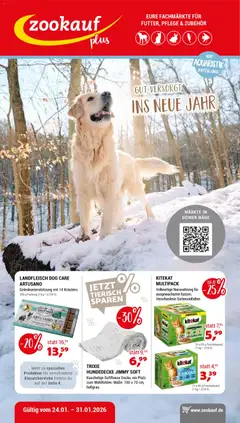Vorschau von dem Prospekt des Geschäftes zookauf, gültig ab dem 24.01.2026
