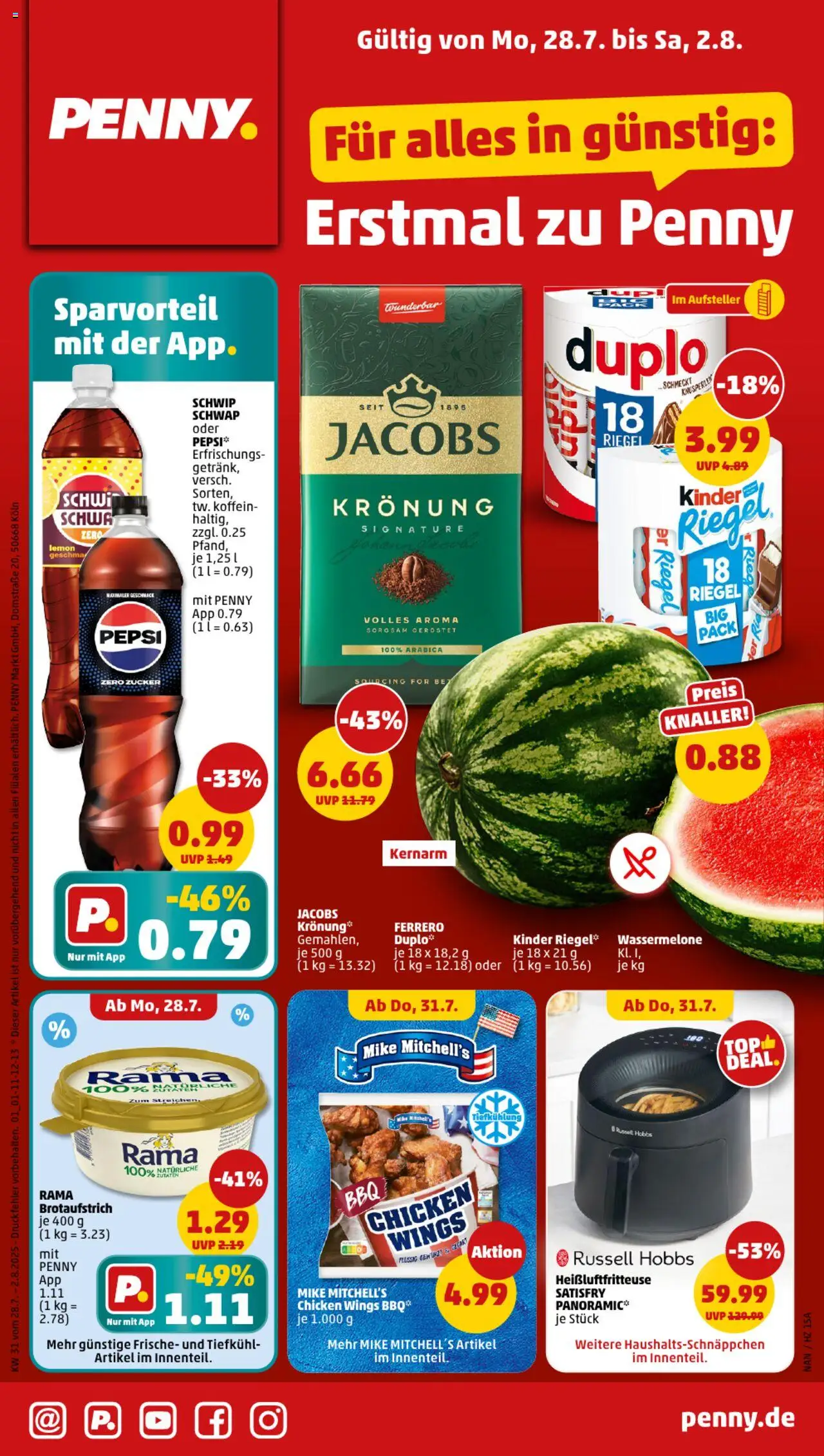 Penny Prospekt ab 28.07.2025 - Prospekt