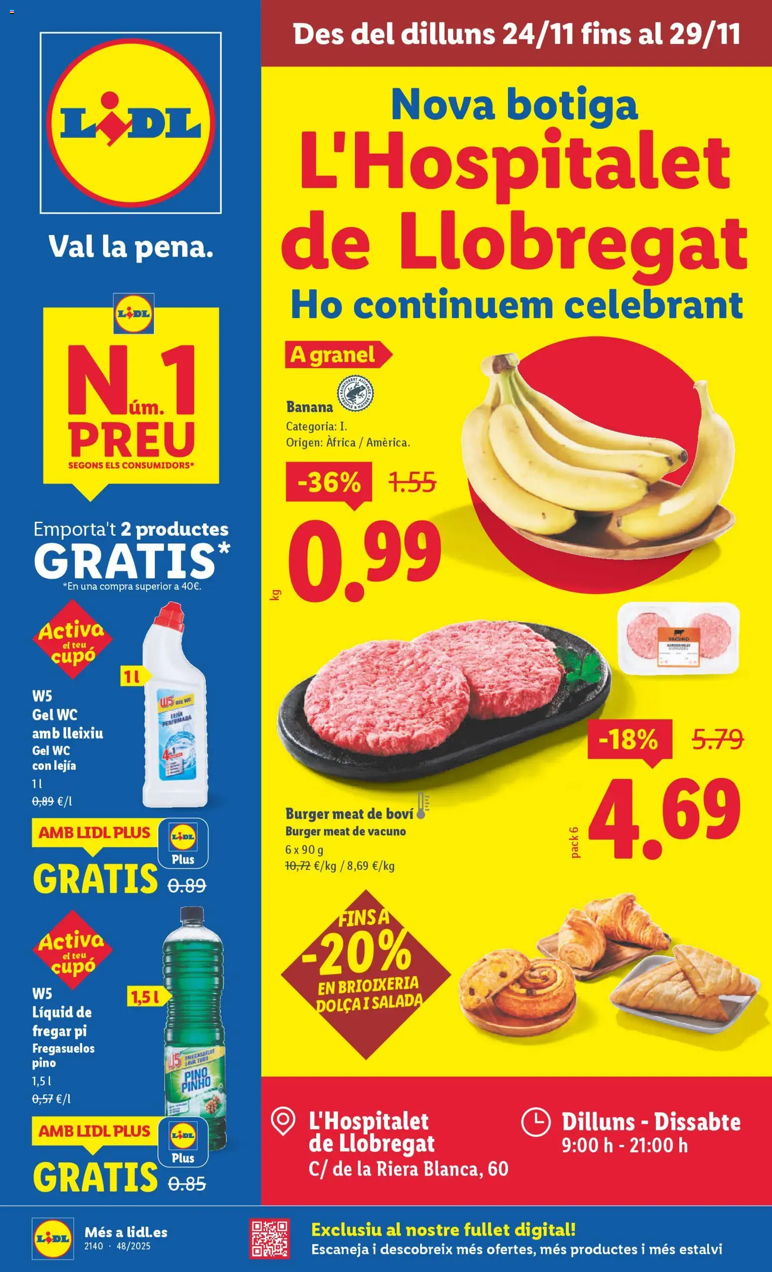 Vista previa del folleto de la tienda Lidl válido desde el 24/11/2025 