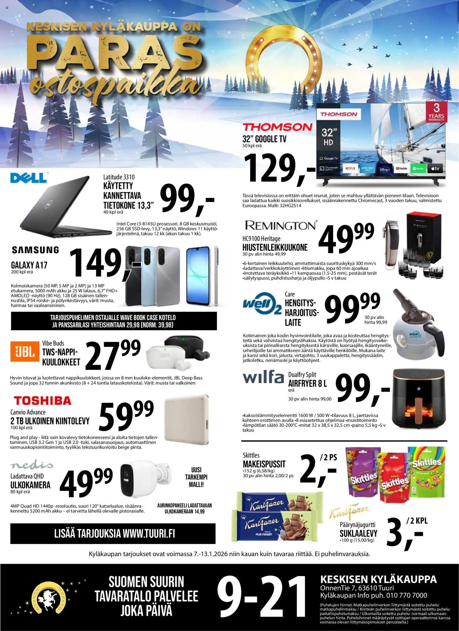 Kaupan Tuuri Tarjoukset esikatselu, voimassa 07/01/2026